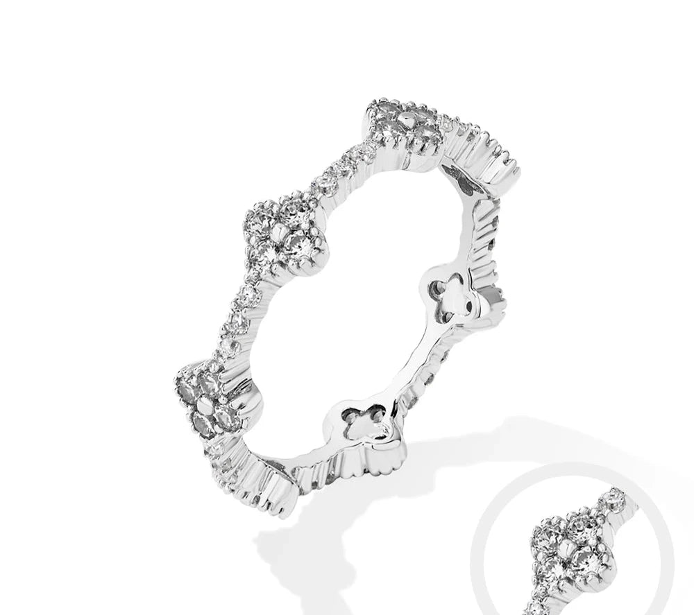 Bague Fortuna en Moissanite