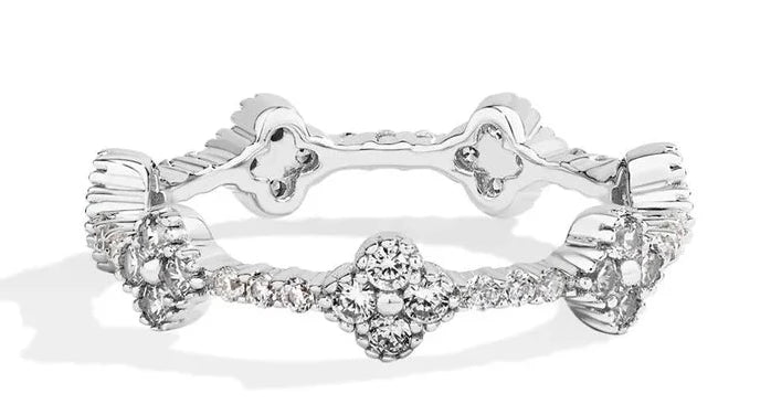 Bague Fortuna en Moissanite